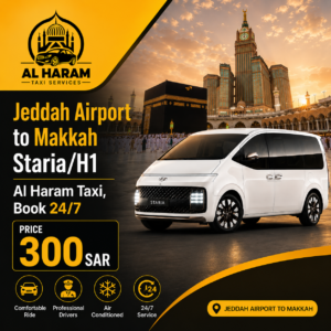 Jeddah Airport to Makkah Staria H1