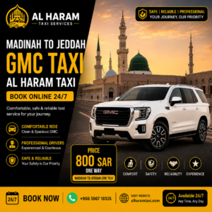 Madina to Jeddah GMC Taxi