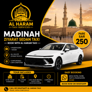 Makkah Ziyarat Sedan Taxi