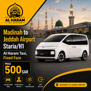 Madinah to Jeddah Airport Staria H1