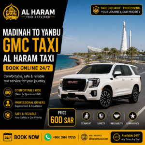 Madinah to Yanbu GMC Taxi