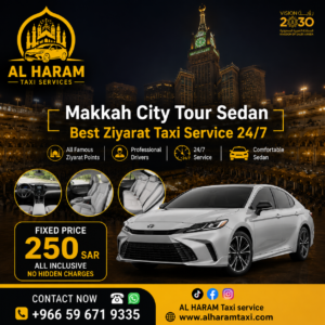 Makkah city tour sedan
