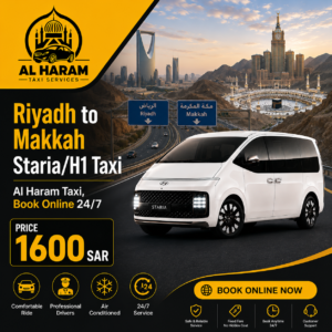 Riyadh to Makkah StariaH1 Taxi