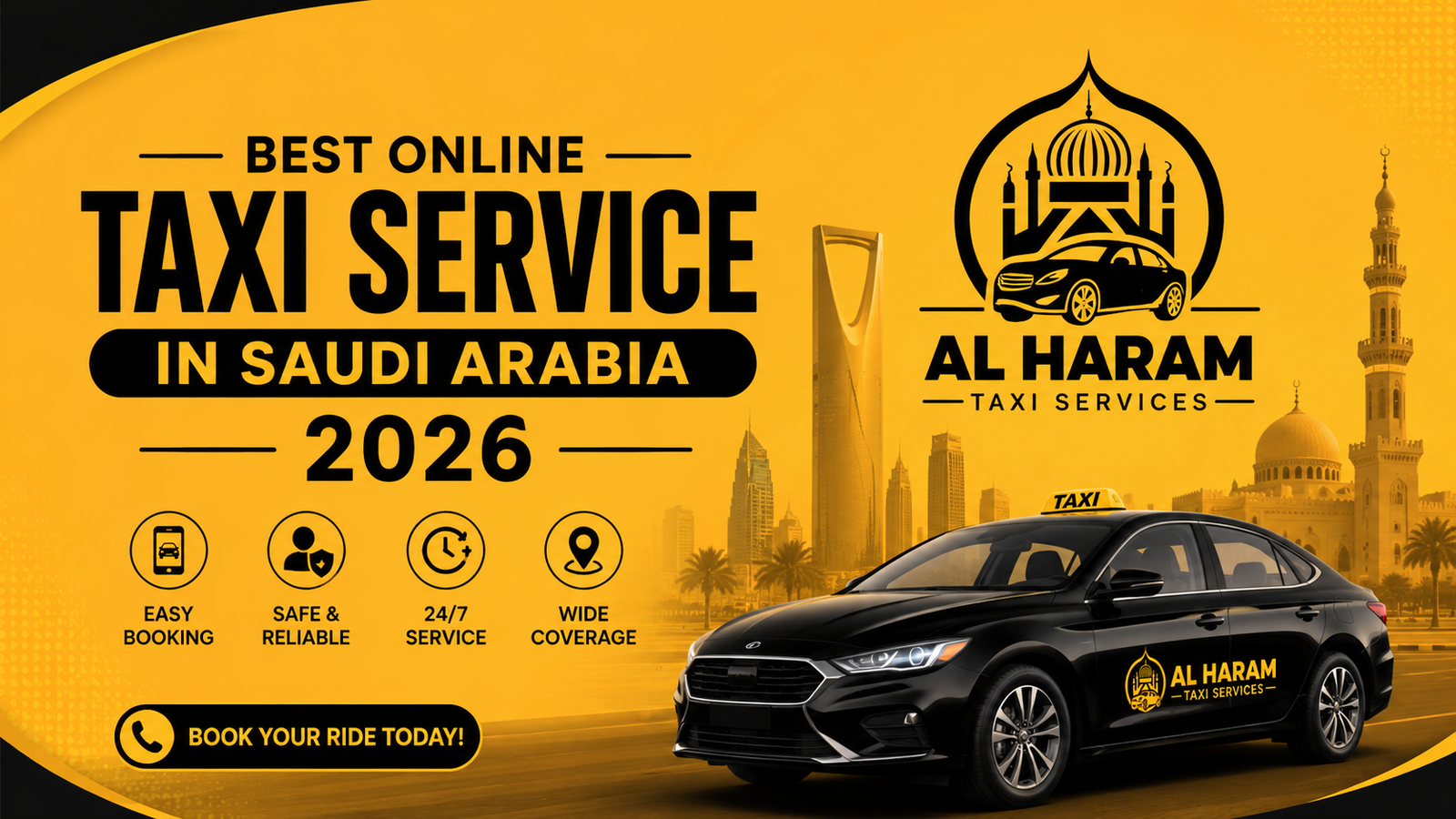 Online Taxi Service in Saudi Arabia