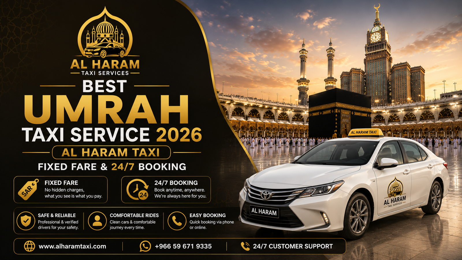 Best Umrah Taxi Service 2026