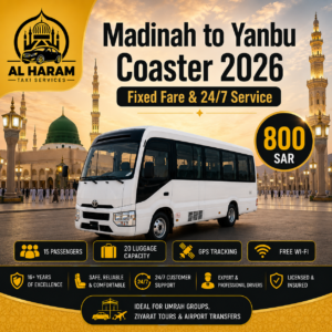 Madinah to Yanbu Coaster 2026