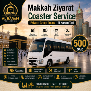 Makkah Ziyarat Coaster Service