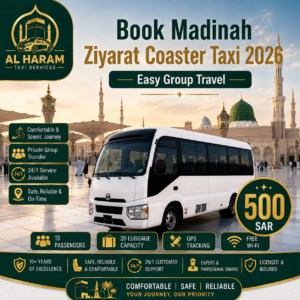 Madinah Ziyarat Coaster Taxi