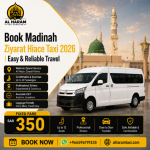 Madinah Ziyarat Hiace Taxi